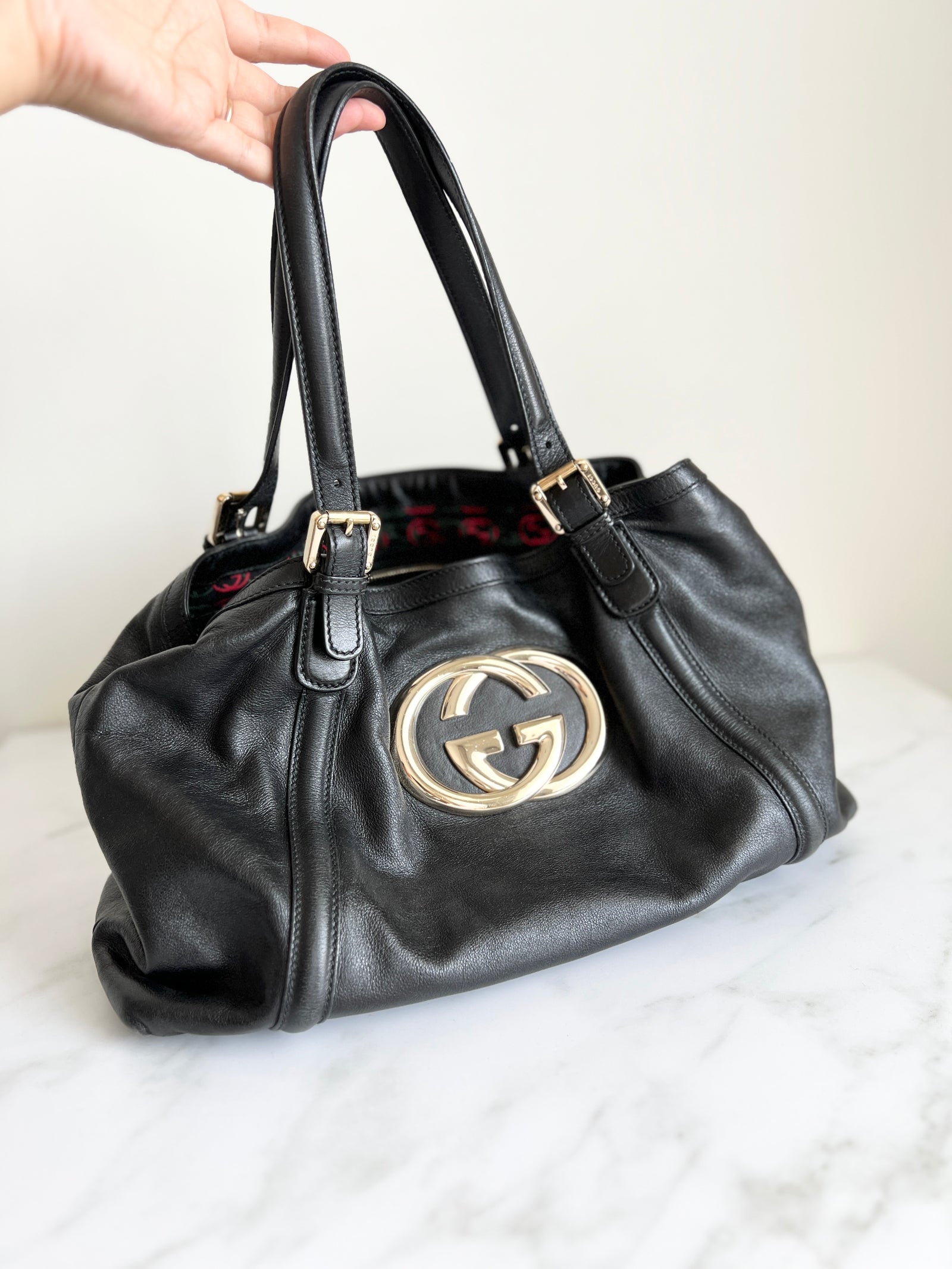 Vintage Gucci Leather Bag