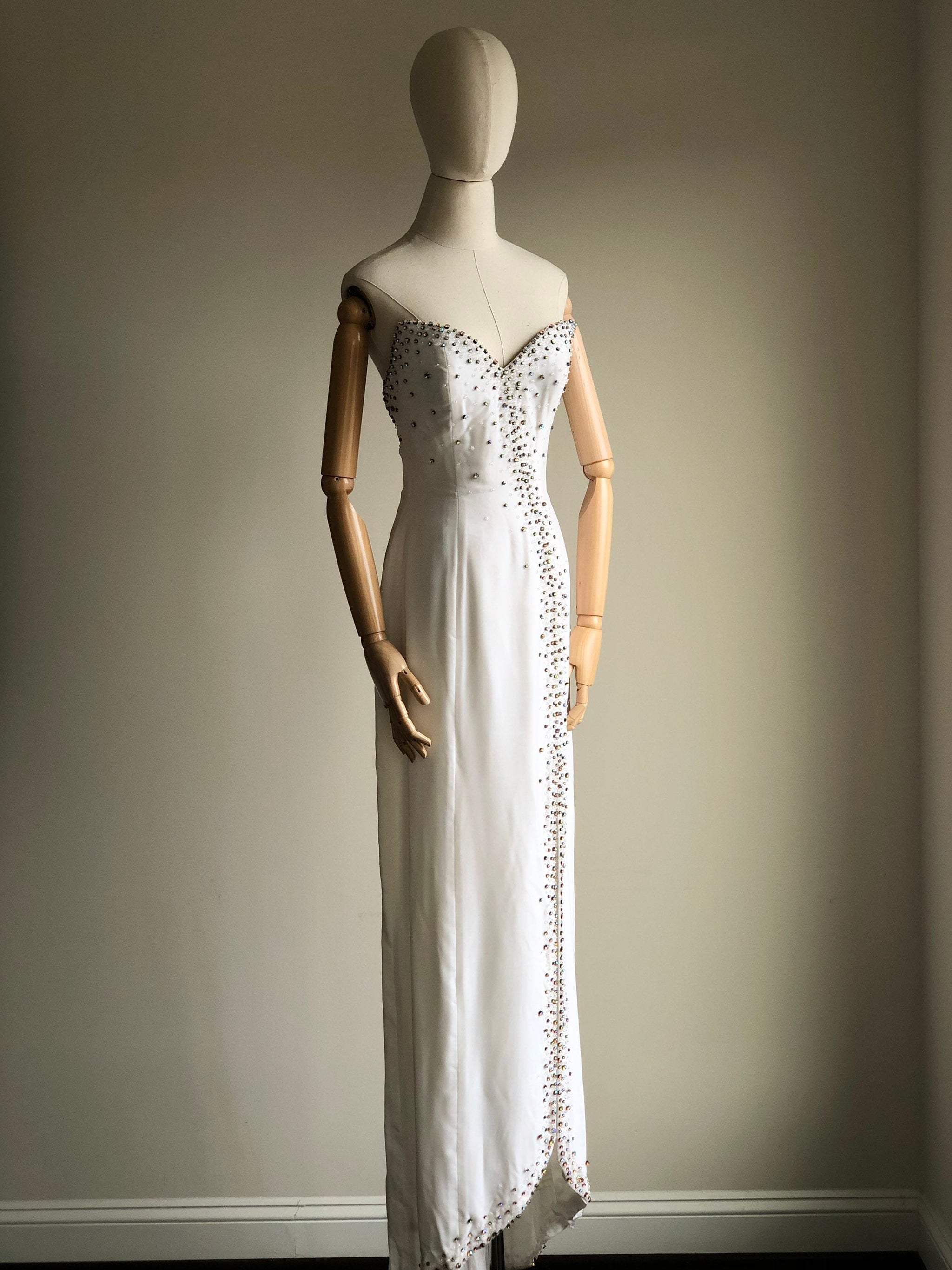 White Prom Dresses under 100 | Cheap White Formal Dresses - June Bridals