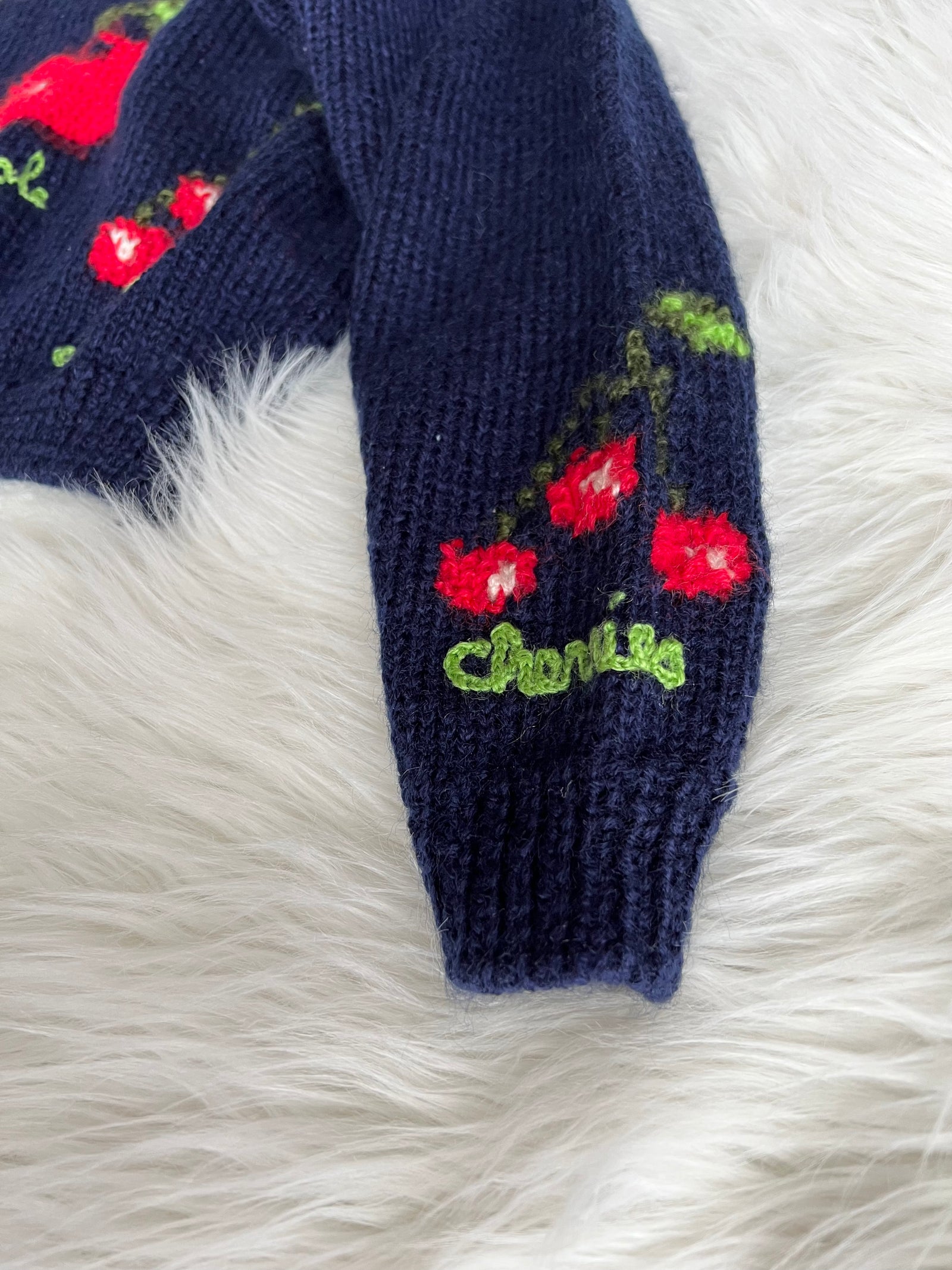 1990s The Eagle's Eye Girl's Vintage Fruit Sweater MEDIUM